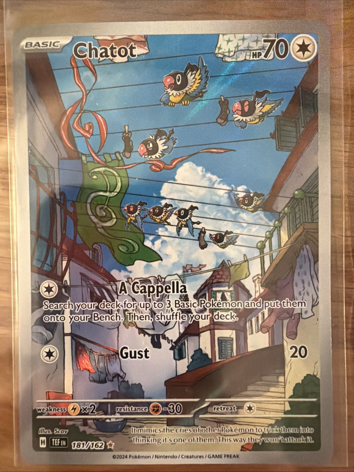 Chatot 181/162 SV05: Temporal Forces Holo