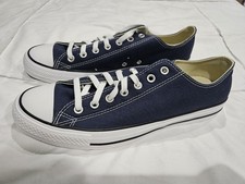 Converse CHUCK TAYLOR All Star Low Top Unisex Canvas Shoes Navy Sz9m 11w