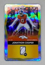 2025 Uno Elite Alt Jerseys Jonathon Cooper #033 Yellow Foil Broncos