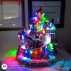 Rare Puleo Asia Ltd Holiday Living LED Animated Christmas Village Train Ride — photo 3