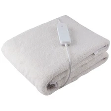 EMBERsoft Deluxe Sherpa Electric Massage Table Warmer Pad/Bed Under Blanket