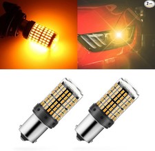 2Pack 1157 LED Brake Light Bulb, 12V-24V Replacement Light Bulb for Reverse Brak