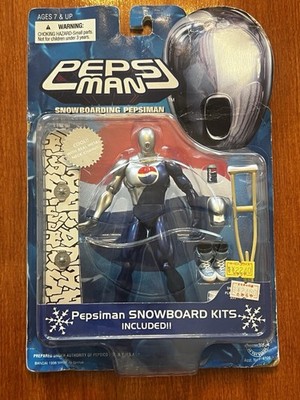 PEPSI MAN Snowboarding Pepsiman Ultra Free Pose Figure 150mm