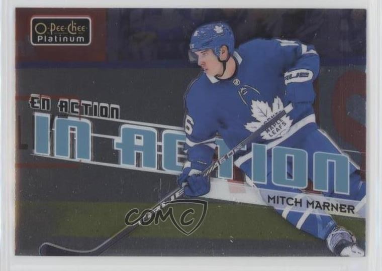 Mitch Marner #IA-6 2018-19 O-Pee-Chee Platinum Hockey In Action