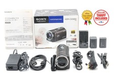 Japanese Only TOP MINT SONY HDR-CX590V Full HD Camcorder Bordeaux Brown JAPAN