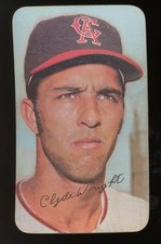 1971 Topps Super Baseball Clyde Wright #39 VG -VG/EX California Angels