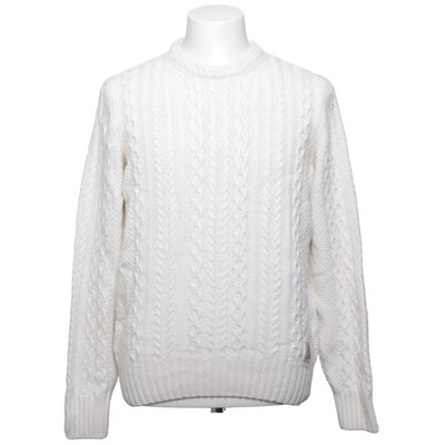 Franklin & Marshall, Strickpullover, Größe: M, Alumni, Weiß #lc6