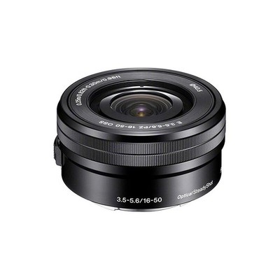 Sony E PZ 16-50mm f/3.5-5.6 OSS Lens for Sony E-Mount Cameras Black/silber.
