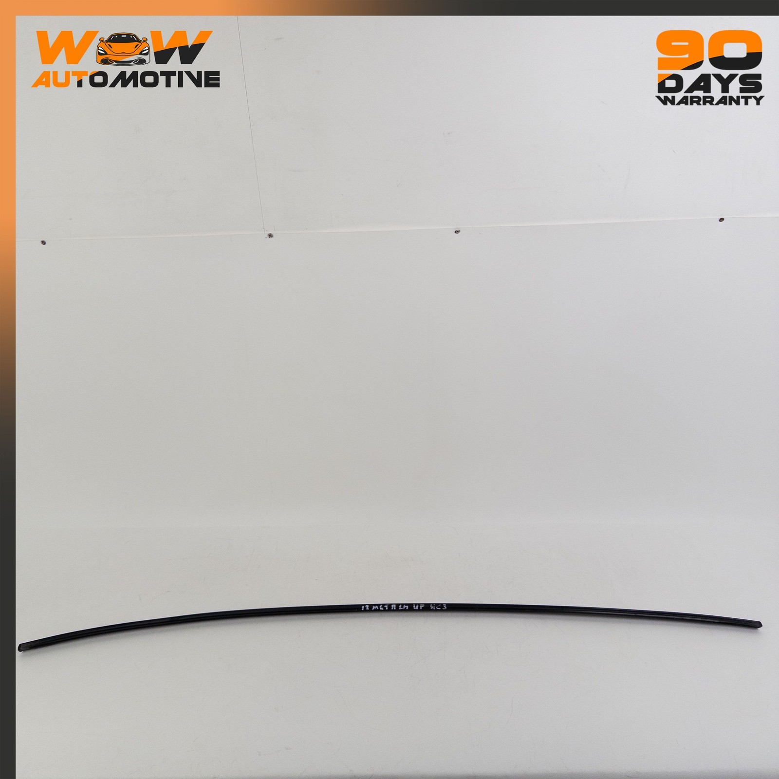 08-19 MASERATI GRANTURISMO S LEFT UPPER ROOF DRIP RAIL DOOR MOLDING TRIM OEM