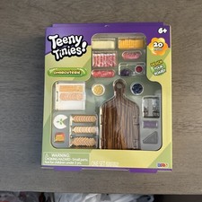 Teeny Tinies Charcuterie Mini Food Playset Toy Doll house Tiny Cheese Miniatures