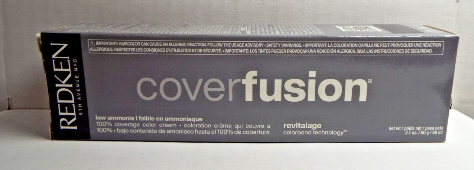 Redken Cover Fusion  Low ammonia Permanent "NEW PACKAGING" 2