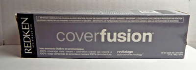 #ad Redken Cover Fusion Low ammonia Permanent quot;NEW PACKAGINGquot; 2oz Choose any Shade $16.95