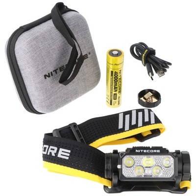 Nitecore HC60 UHE Stirnlampe mit bis zu 1600 Lumen, NiteLab UHE LEDs, TrueVision