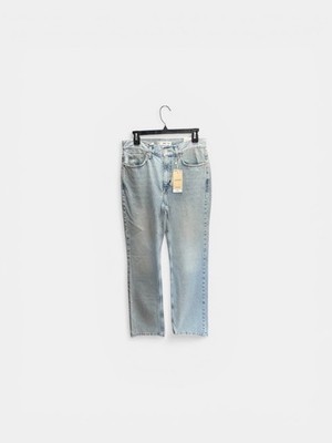 Mango MNG Matilda Straight Mid Rise Full Length Jeans 6 EUR 38 Womens NWT