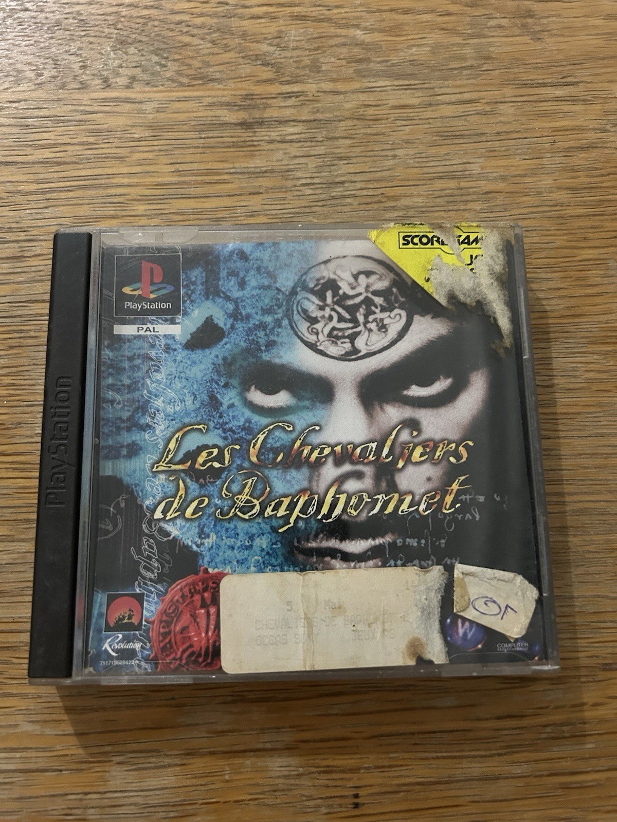 Les Chevaliers de Baphomet - PlayStation 1 PS1 Version Française