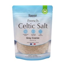 Sante Naturelle Celtic Salt Grey Coarse - 1.1lb 18oz Unrefined French Sea Salt