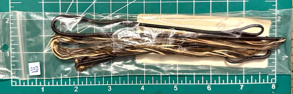 J&D Custom Strings 24745 Tri-Color D-75 Control Cable String BLK/TAN/Buck 41.5” - Image 3 of 3