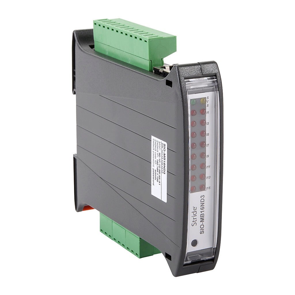 SIO-MB16ND3 STRIDE discrete input module, 16-point, 12-24 VDC
