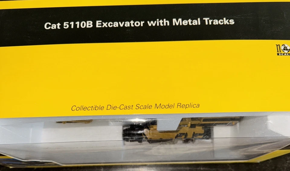CAT 5110B Excavator with Metal Track / Norscot Collectible Model Replica Diecast - Image 3 of 4