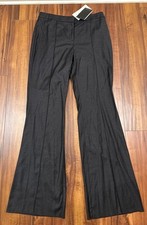 St. John Couture Women  s Size 8 Granite Melange Boot Leg Dress Pants RV 495