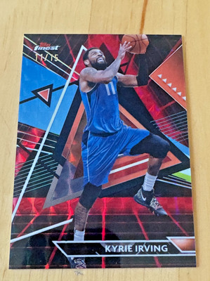 Kyrie Irving 2024 Topps Finest #115 Black  11/15 (Jersey Number Match) Mavericks