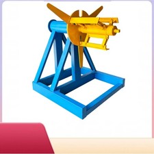 Heavy Load 5 Ton Decoiler 0.5m Width Cast Iron Metal Coil Unwinder Winding Suppo