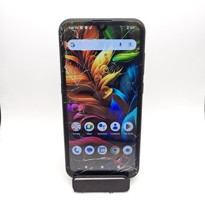 DIALN X62 Smartphone (GSM Unlocked) - 32GB Black - CRACKED #3615