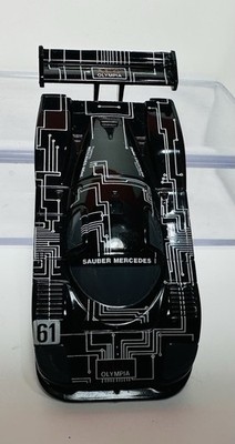 Aurora Tomy AFX SAUBER MERCEDES CIRCUIT BOARD SUPER G+ HO Slot Car! NEAR MINT!