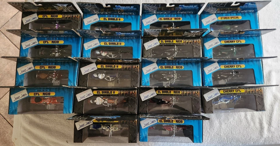 Jesse James Vintage 1/18 Harley Motorcycle Chopper Lot of 18 New! Free Shipping! - Image 2 of 2