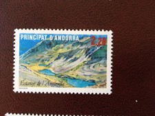 Andorra 351 ** MNH Lake Tourism Year 1986