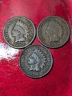 1893 1898 1906 INDIAN HEAD 1 ONE CENT PENNY COIN COINS UNITED STATES US #117