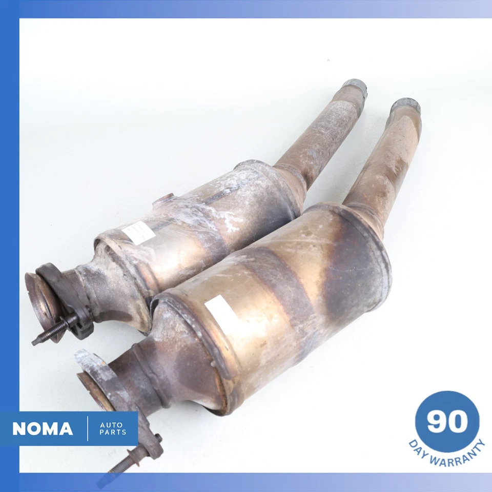 Juego de tubos de escape laterales izquierdo y derecho 10-12 Jaguar X351 XJL XJ 5,0 L FABRICANTE DE EQUIPOS ORIGINALES Foto 2 de 4