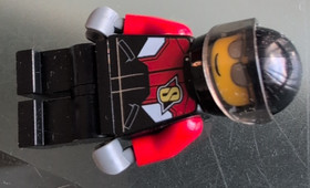 LEGO Race Plane Pilot Minifigure Town City Airport Helicopter cty0738 Rare 60144