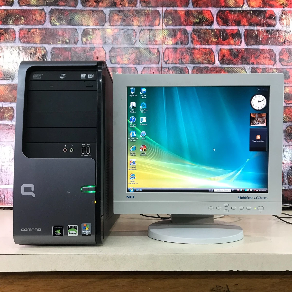 Dell Windows Vista PC Desktops and All 3.00-3.49 GHz Processor