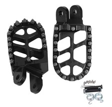 Pedane maggiorate poggiapiedi HONDA TRANSALP XL V600 1987 - 1999 ergal nero