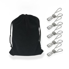 40 Pcs Stainless Steel Clothespins, Heavy-Duty Outdoor Clothes Pins, Metal Cl...