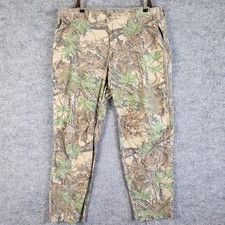 Vintage Rattlers Brand Pants Realtree Camo Mens XL Made in USA Hunting