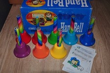 Vintage Accurate Tone Hand Bell Set - 8 Piece Set - Great Condition