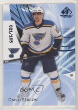 2020-21 Upper Deck SP Game Used Blue Burst 21/165 David Perron #71 01c8