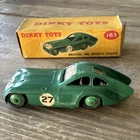 Dinky Toys 163 Bristol 450 Sports Coupe Diecast Car Green Vintage Model