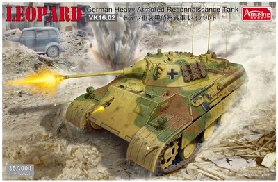 Amusing Hobby (WL) 35A004 1:35 Leopard VK16.02 German Heavy Armored Reconaissanc