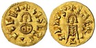 SPAIN. Visigothic. Sisebut. 612-621 (ND) AV Tremissis. NGC MS65. Pliego 285c