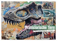 "Calendar 2027 · US Version · Prehistoric Animals (Wall Calendar 2027 17\" × 12\" L"
