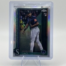 Sauryn Lao | 2025 Topps Chrome Update | Refractor | RC #USC198