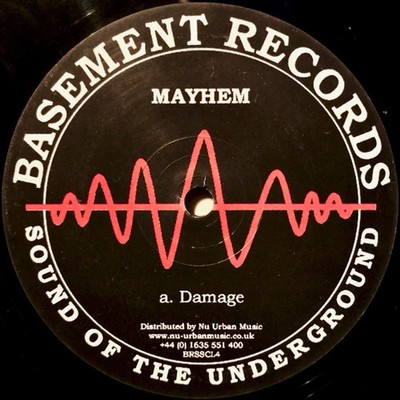 DJ Mayhem - Damage / Signal Generator - UK 12'' Vinyl - 2002 - Basement Records