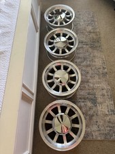 Rare Nos Vintage Western Wheel Bullet Style Aluminum Alloy Rims W Caps 15 X 7
