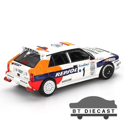 MINI GT LANCIA DELTA HF INTEGRALE EVOLUZION #1 1993 RALLYE 1/64