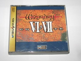 Wizardry VI & VII Complete Sega Saturn Japan import US Seller