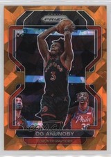 2021-22 Panini Prizm Orange Ice Prizm OG Anunoby #206 0y6s