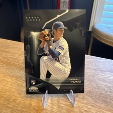 2026 Topps Chrome Black Jonah Tong (RC) Chrome Black Base #48